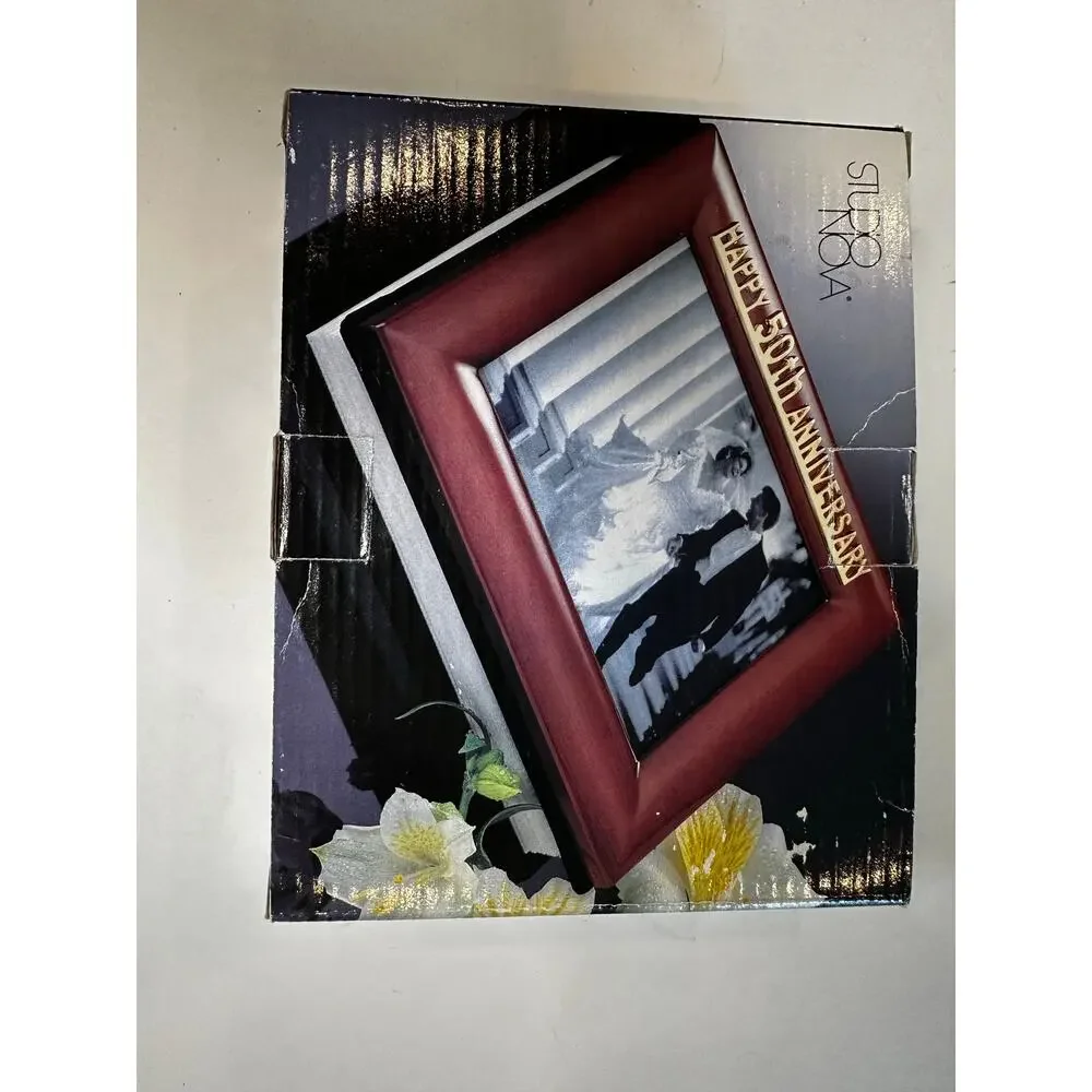 Studio Nova Happy 50th Anniversary Photo Album Photo Frame Anniversary Gift